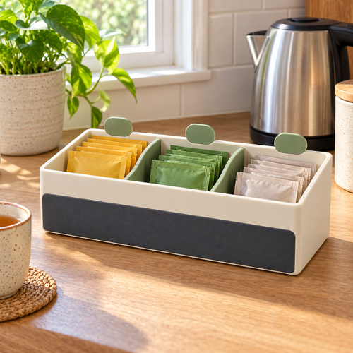ClipHarbour Tea Sachet Organiser