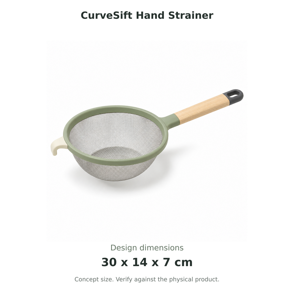 CurveSift Hand Strainer