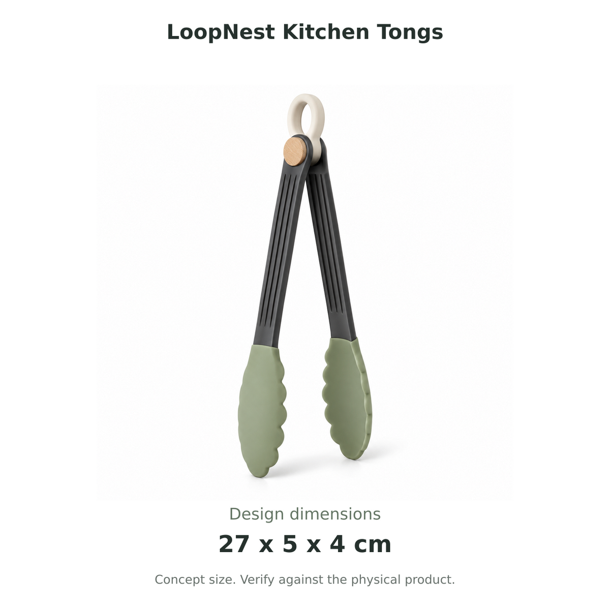 LoopNest Kitchen Tongs