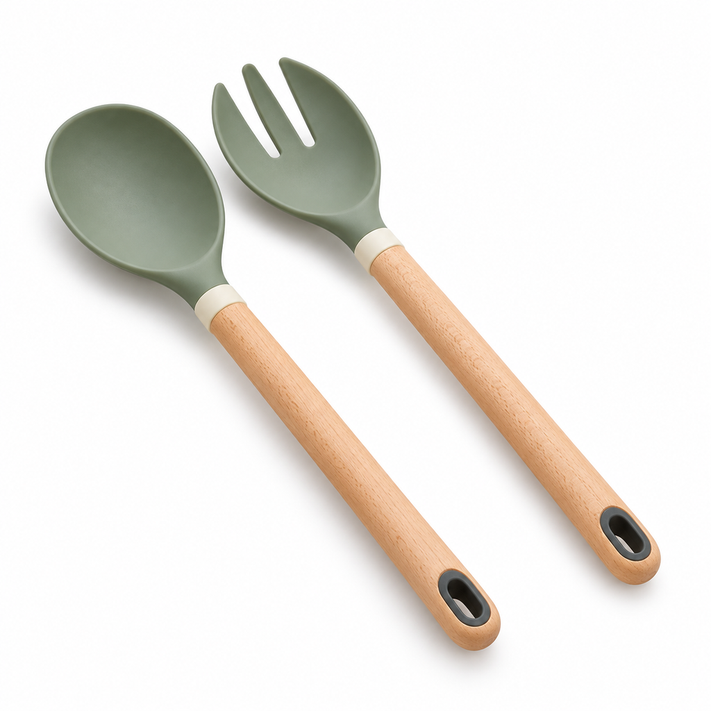PebbleGrip Salad Servers