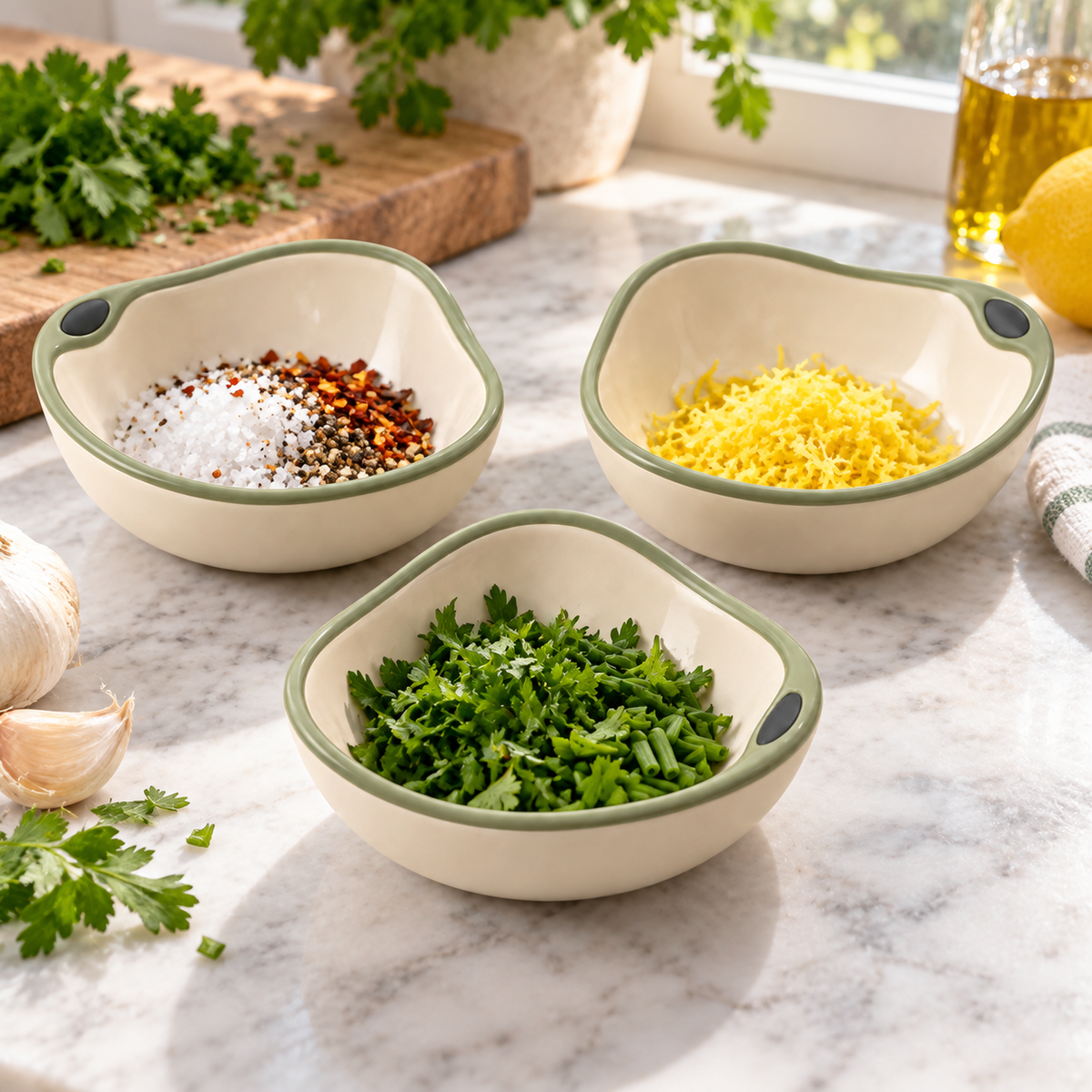 PrepPetal Pinch Bowl Set