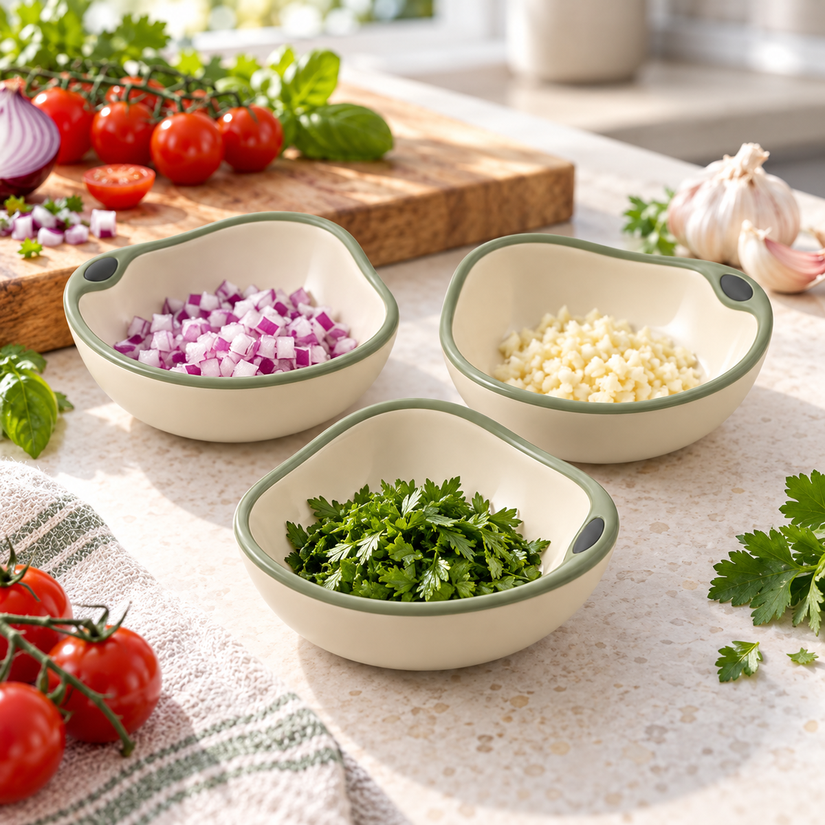 PrepPetal Pinch Bowl Set