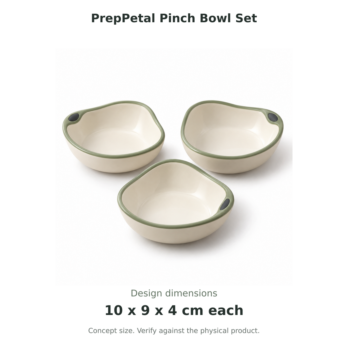 PrepPetal Pinch Bowl Set
