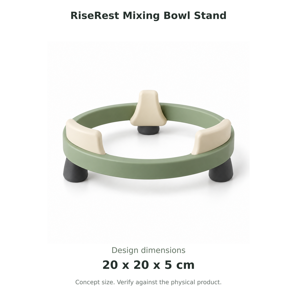 RiseRest Mixing Bowl Stand