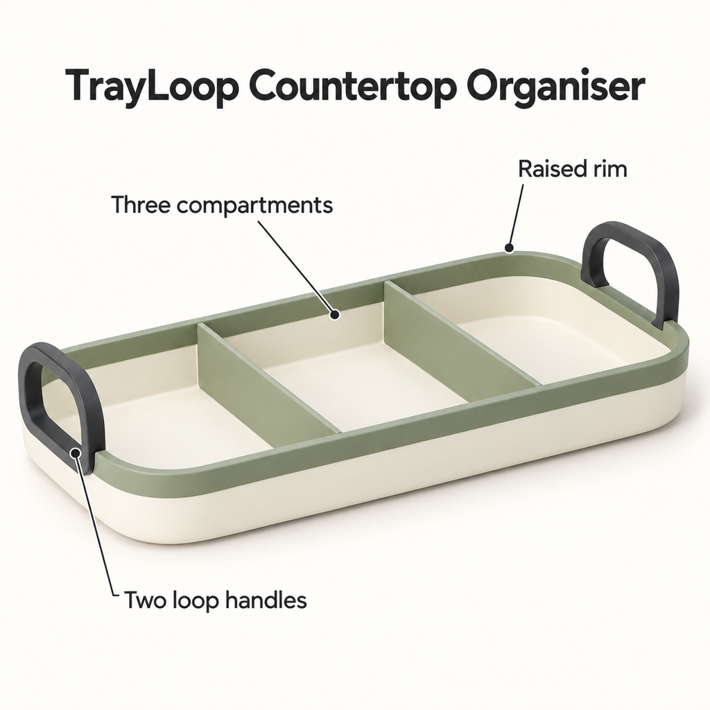 TrayLoop Countertop Organiser