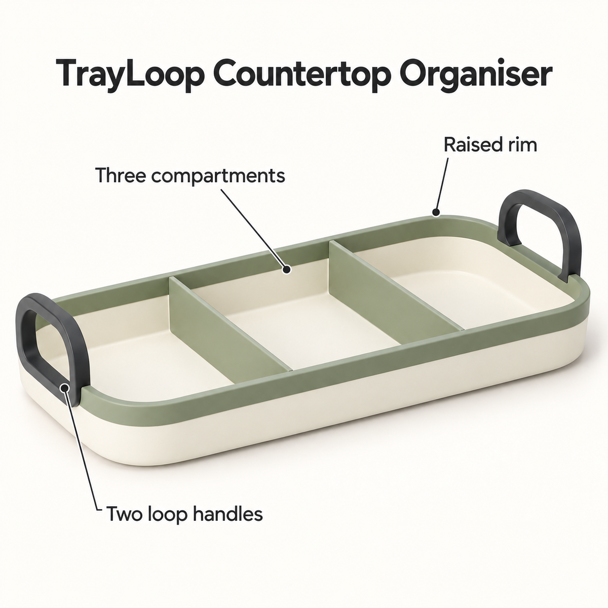 TrayLoop Countertop Organiser